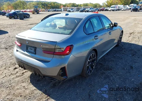 2025 BMW M340I xDrive из США, поврежденный, VIN 3MW69FT02S8F29518